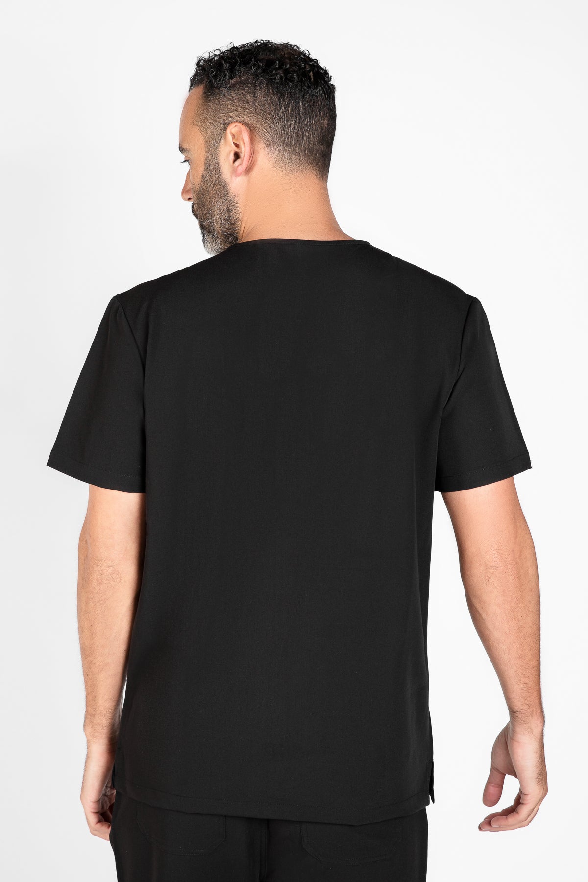 Kaizen V Neck One Pocket Scrub Top Mens