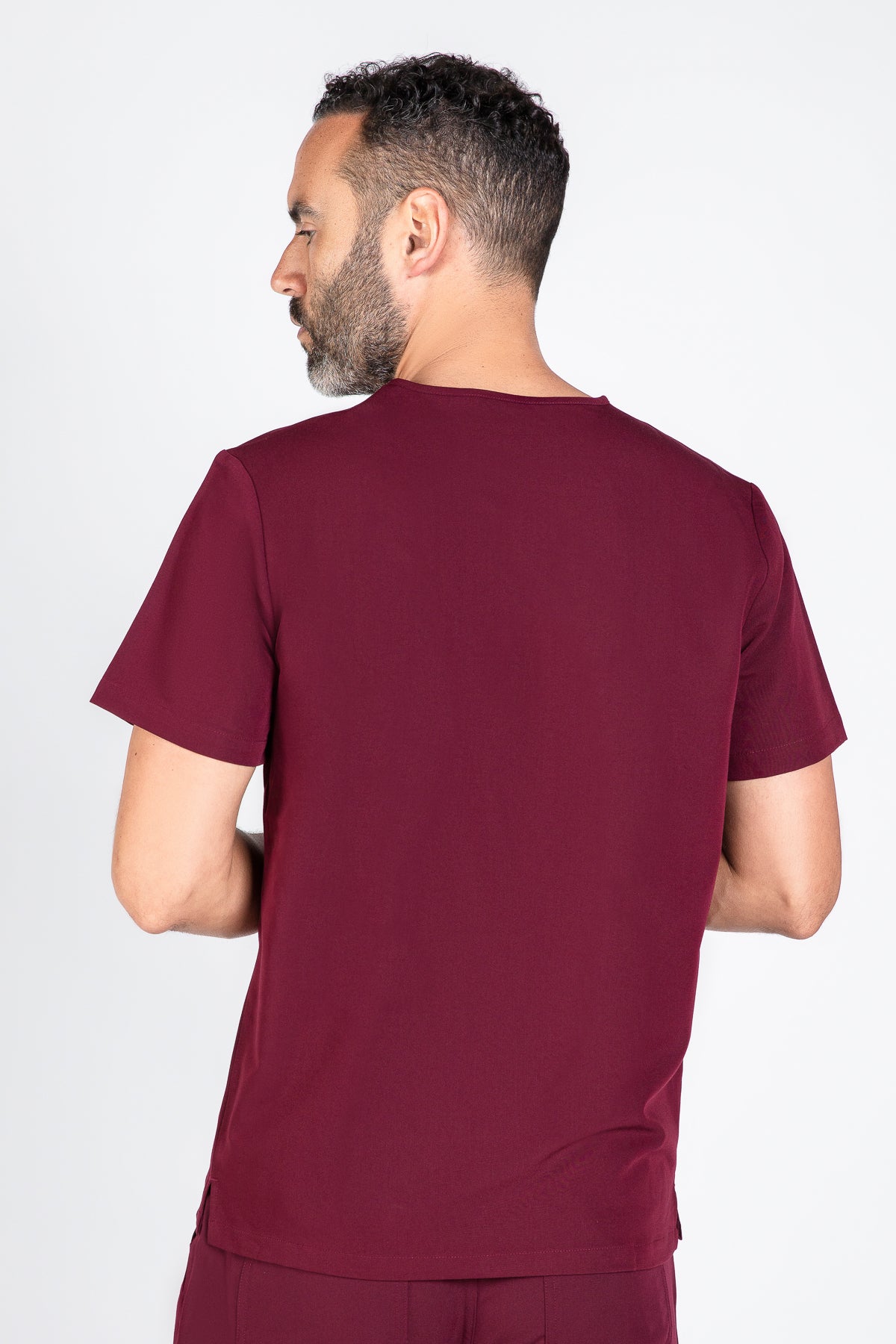 Kaizen V Neck One Pocket Scrub Top Mens