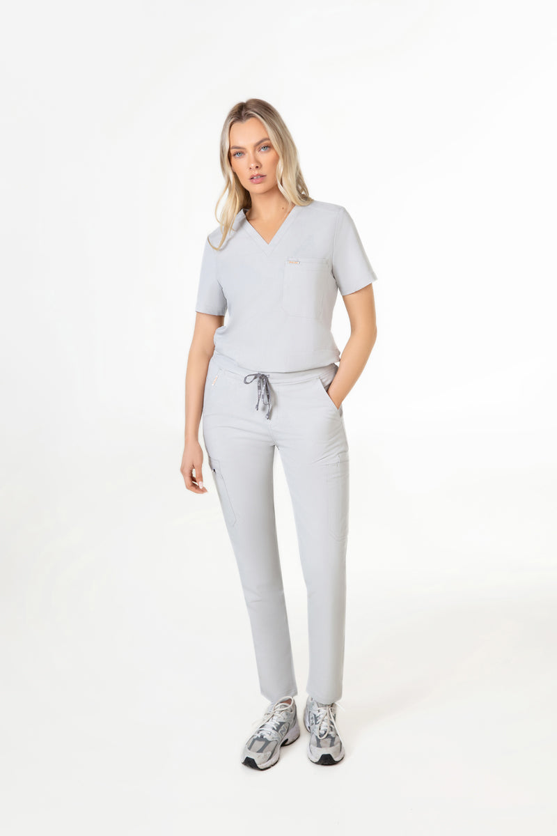 Hachiko Cargo Scrub pants 9 Pockets Womens NewGen