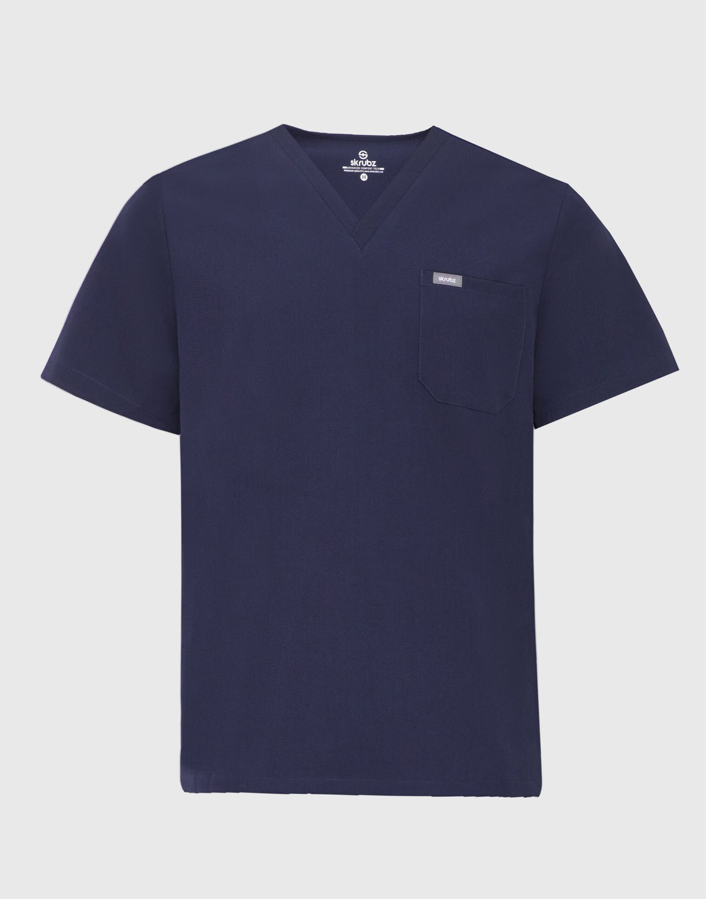 Aka V Neck One Pocket Scrub Mens