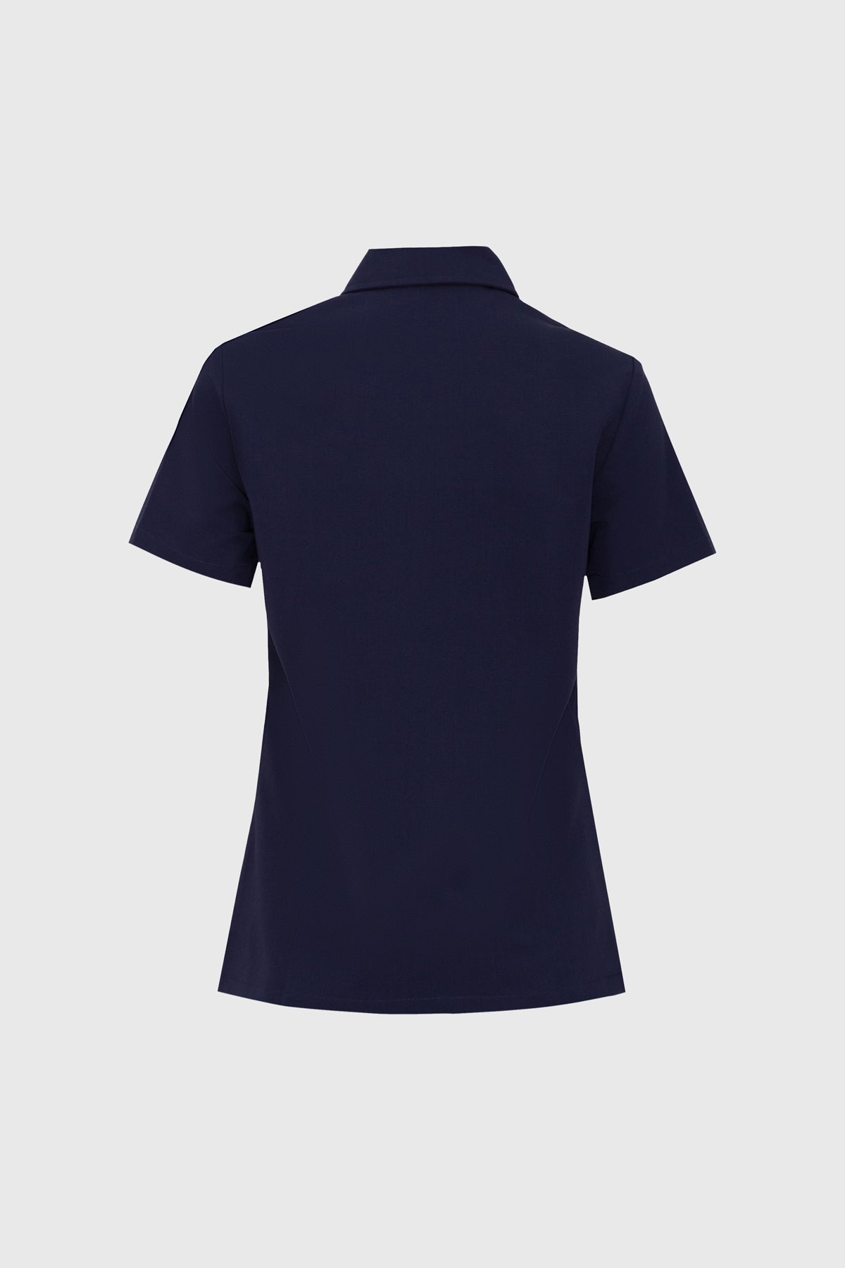 Kiro Zip Neck Polo Scrub womens
