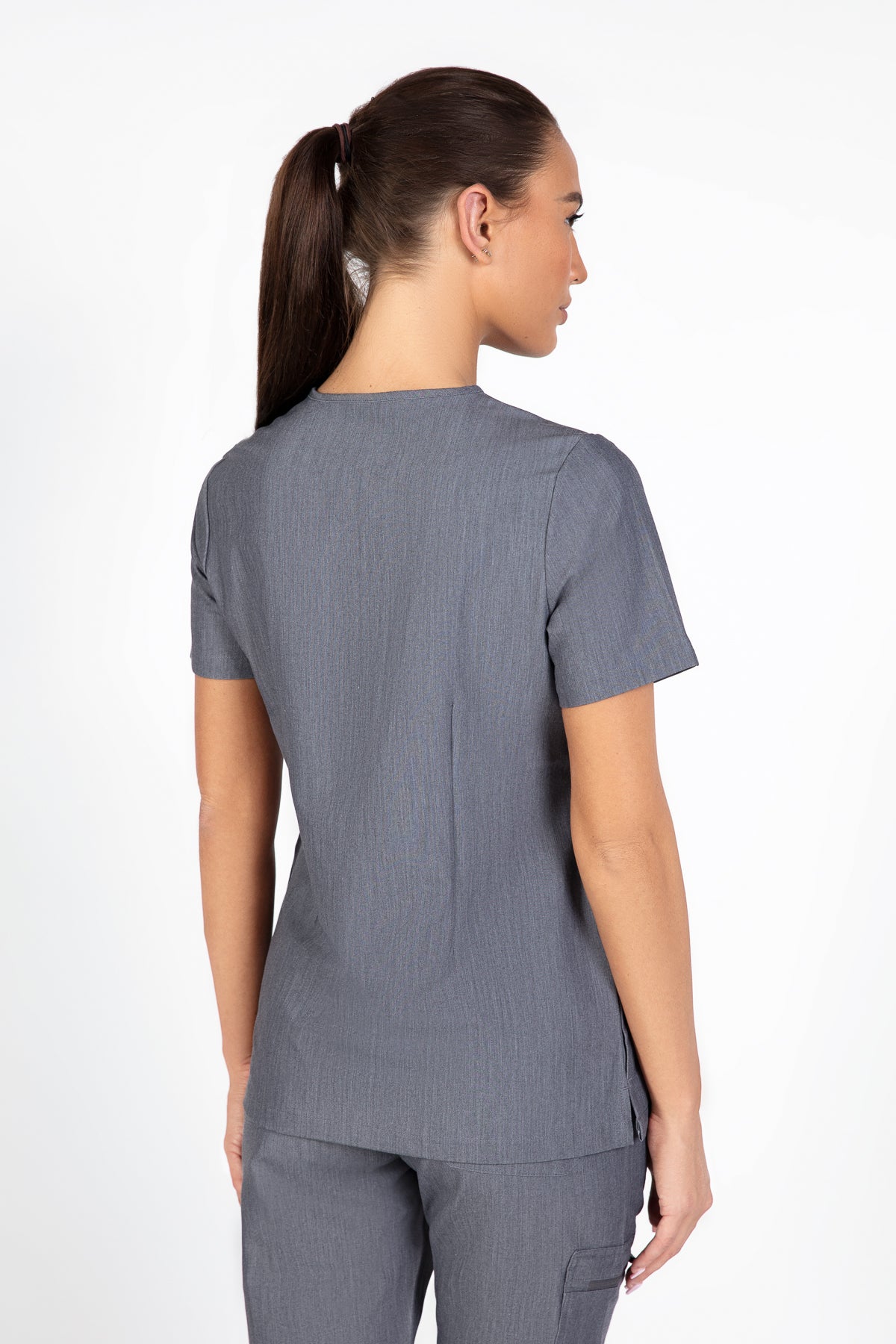 Kuro V Neck Four pockets Scrub With Invisible Side Pockets Women's