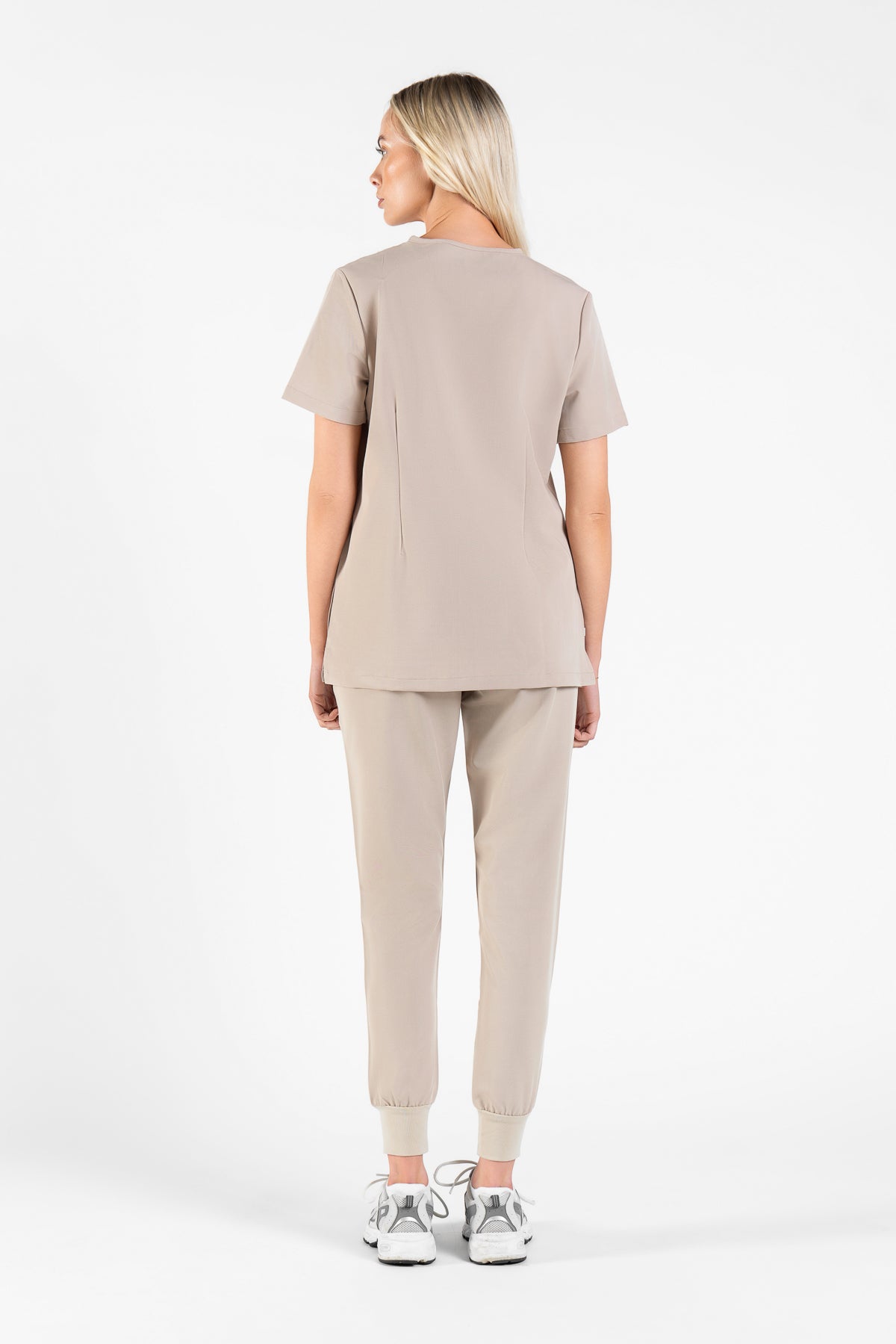 Tasca Women's V Neck Four pockets Scrub With Invisible Side Pockets
