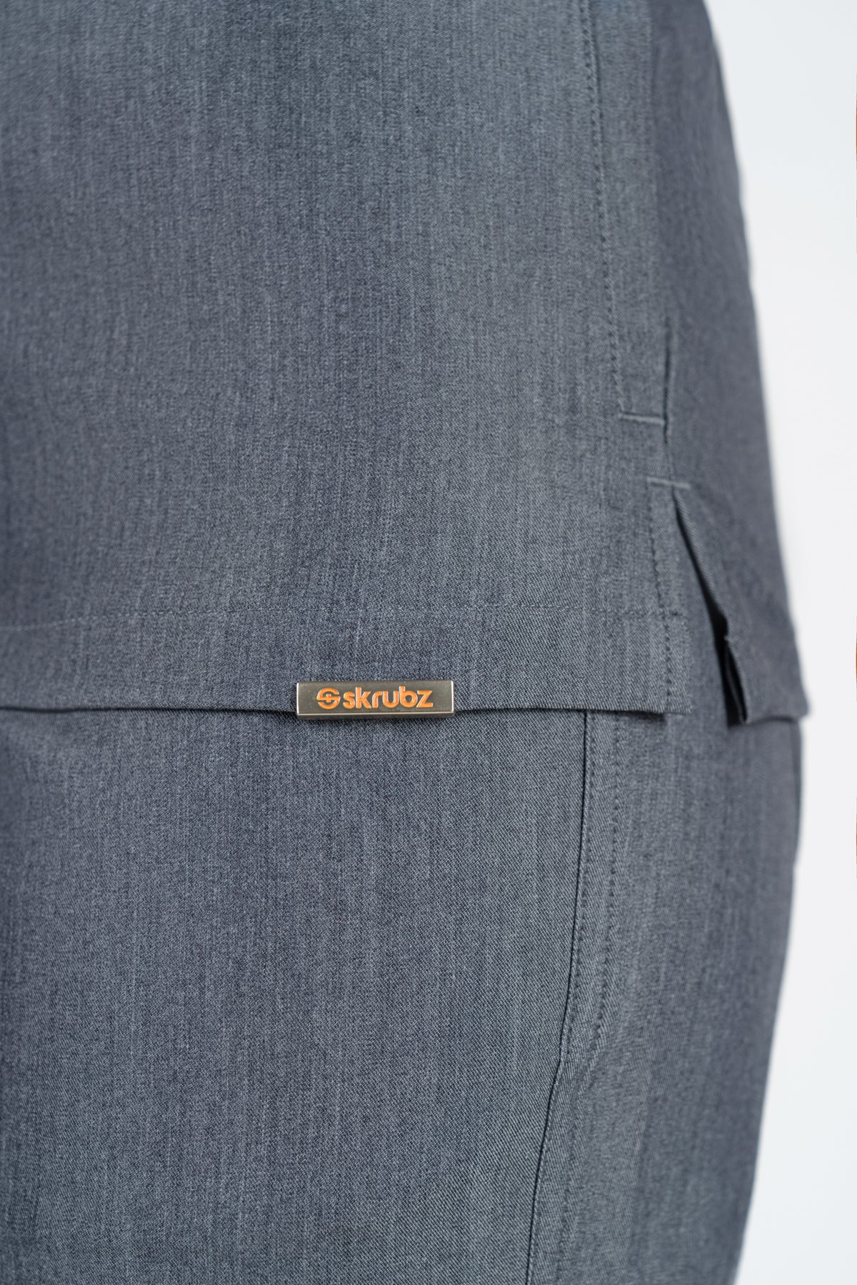 Tasca Women's V Neck Four pockets Scrub With Invisible Side Pockets