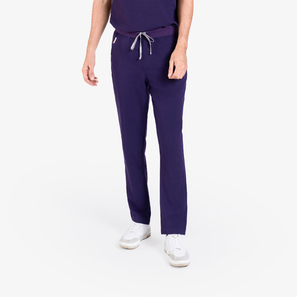 Straight Cargo Scrub Pants