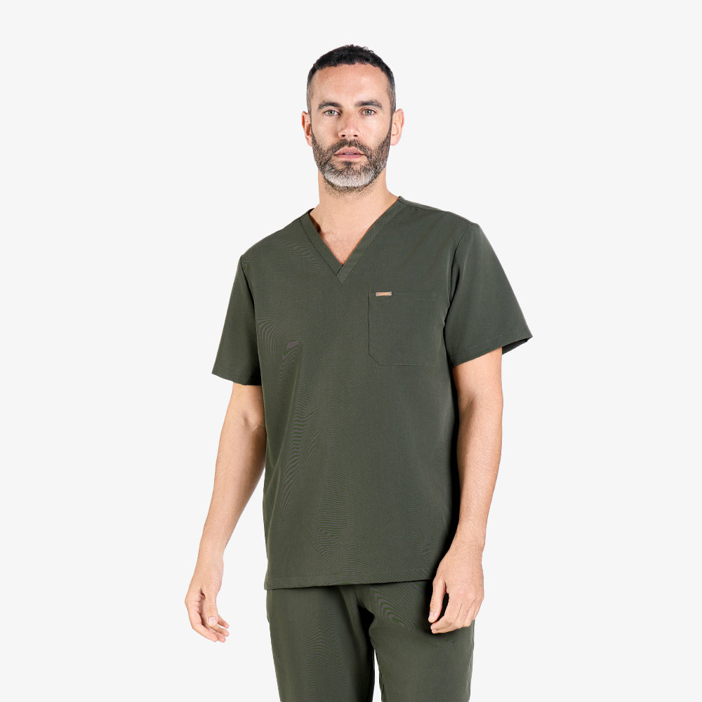 V Neck Scrub Top