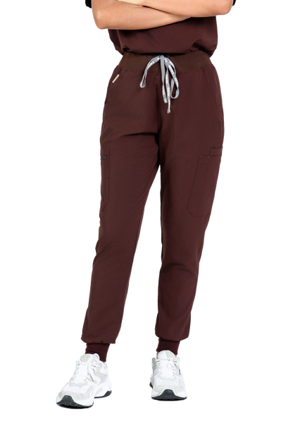 Akari 10 Pocket Jogger Scrub Pants Womens