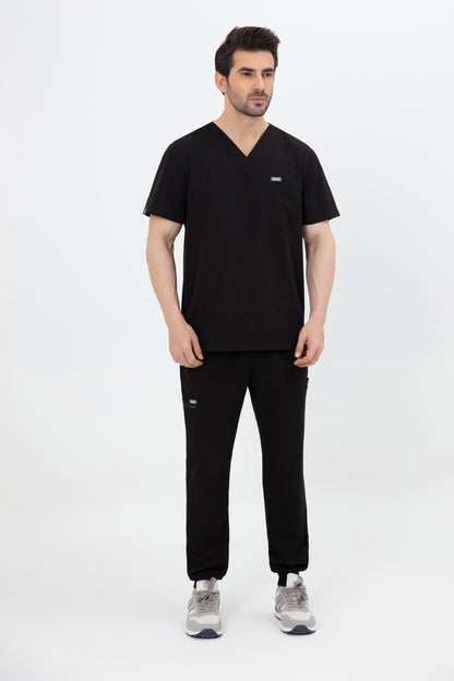 Aka V Neck One Pocket Scrub Mens