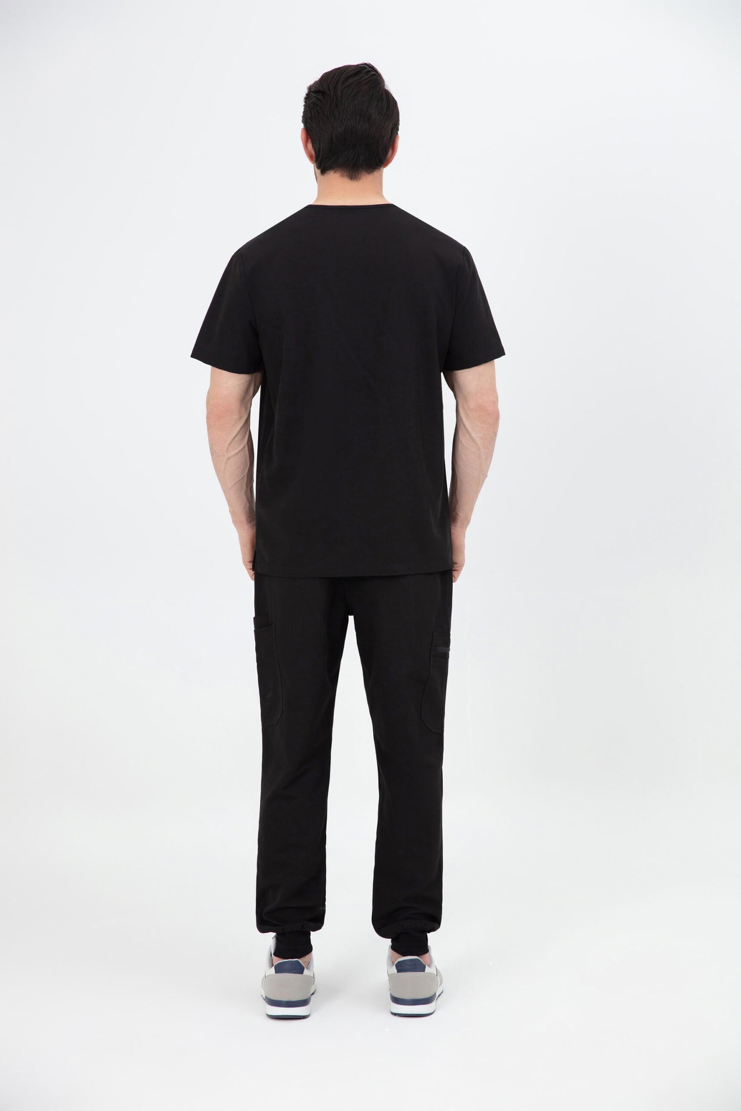 Aka V Neck One Pocket Scrub Mens