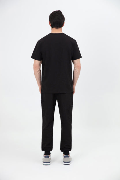 Aka V Neck One Pocket Scrub Mens