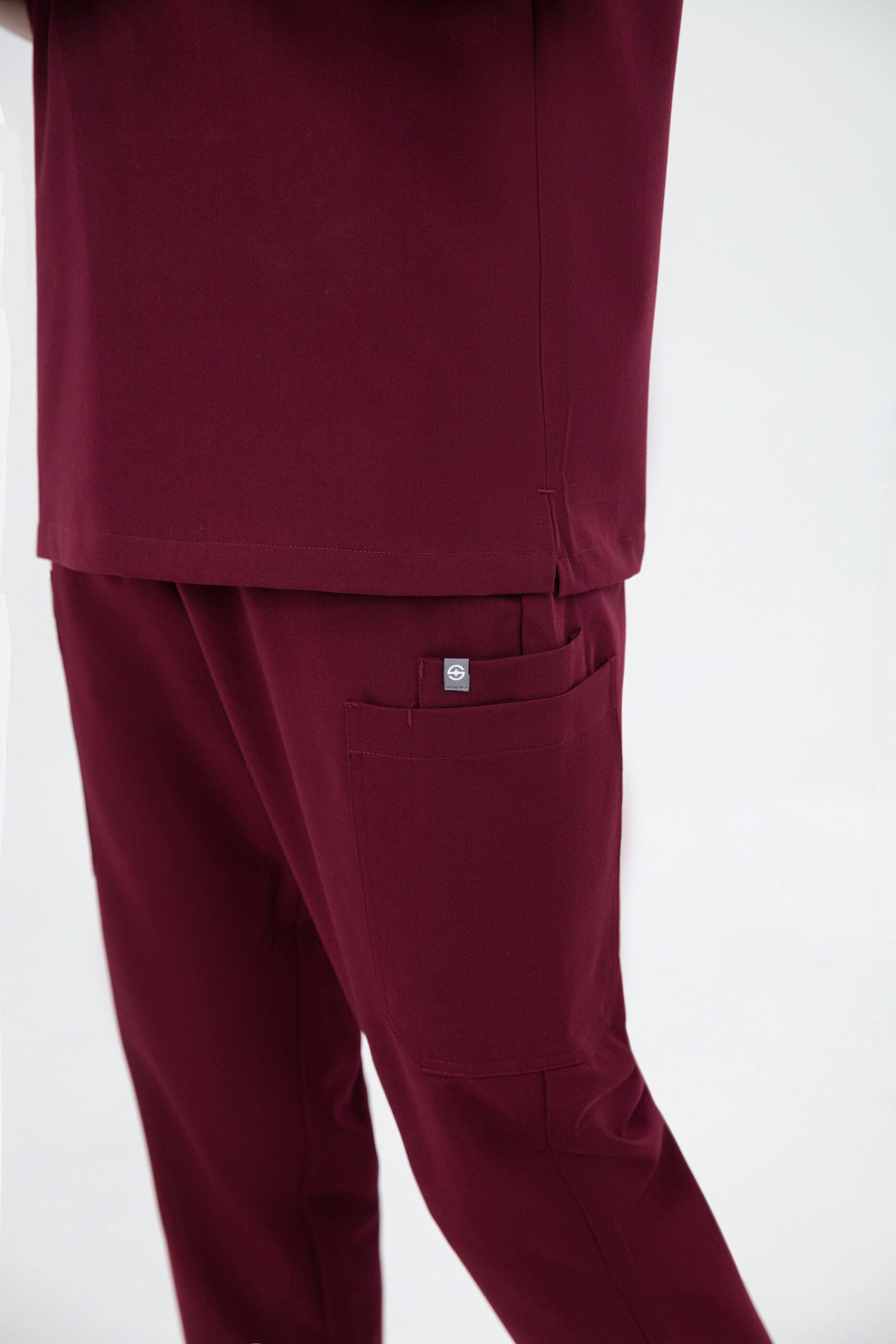 Aka V Neck One Pocket Scrub Mens