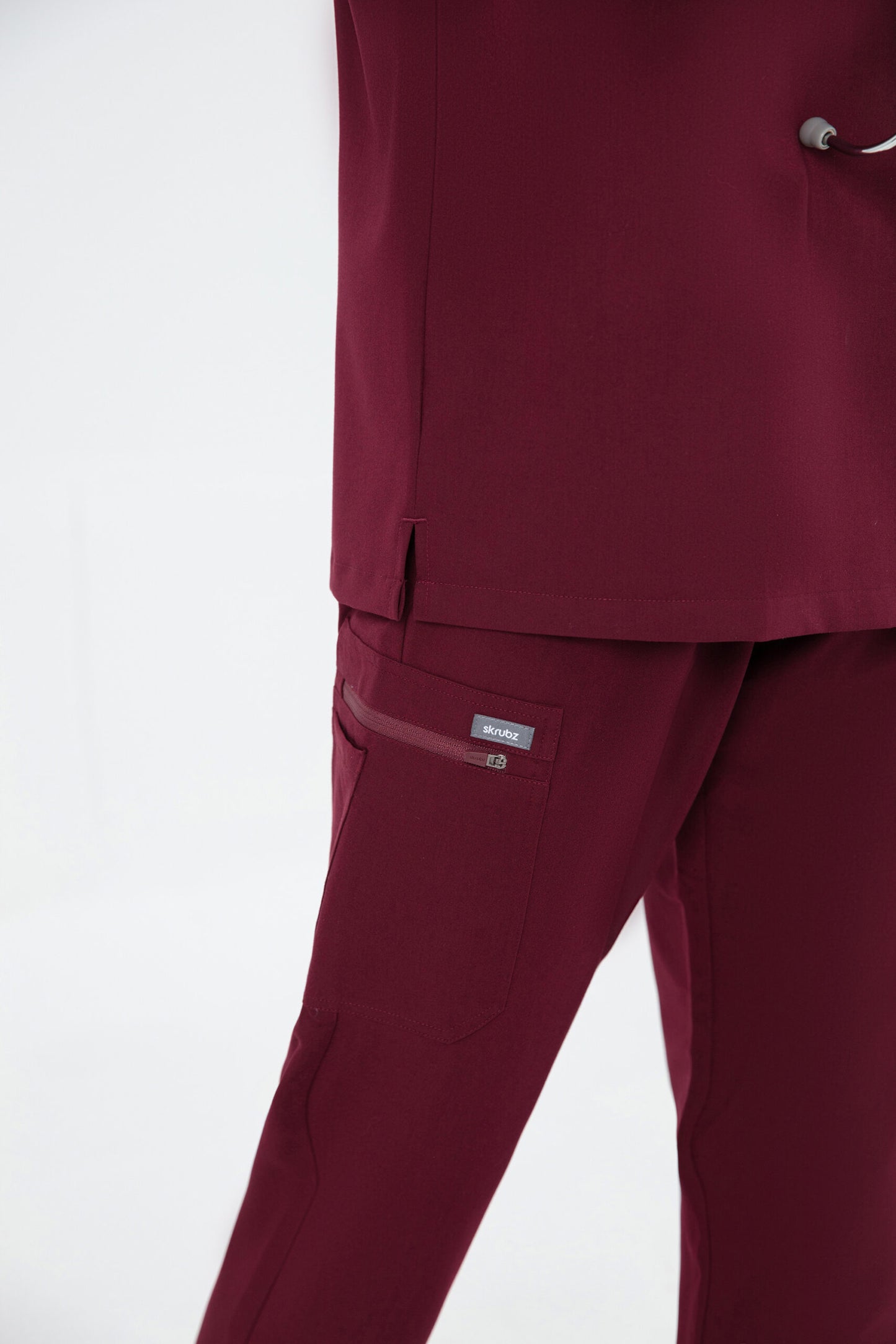 Aka V Neck One Pocket Scrub Mens