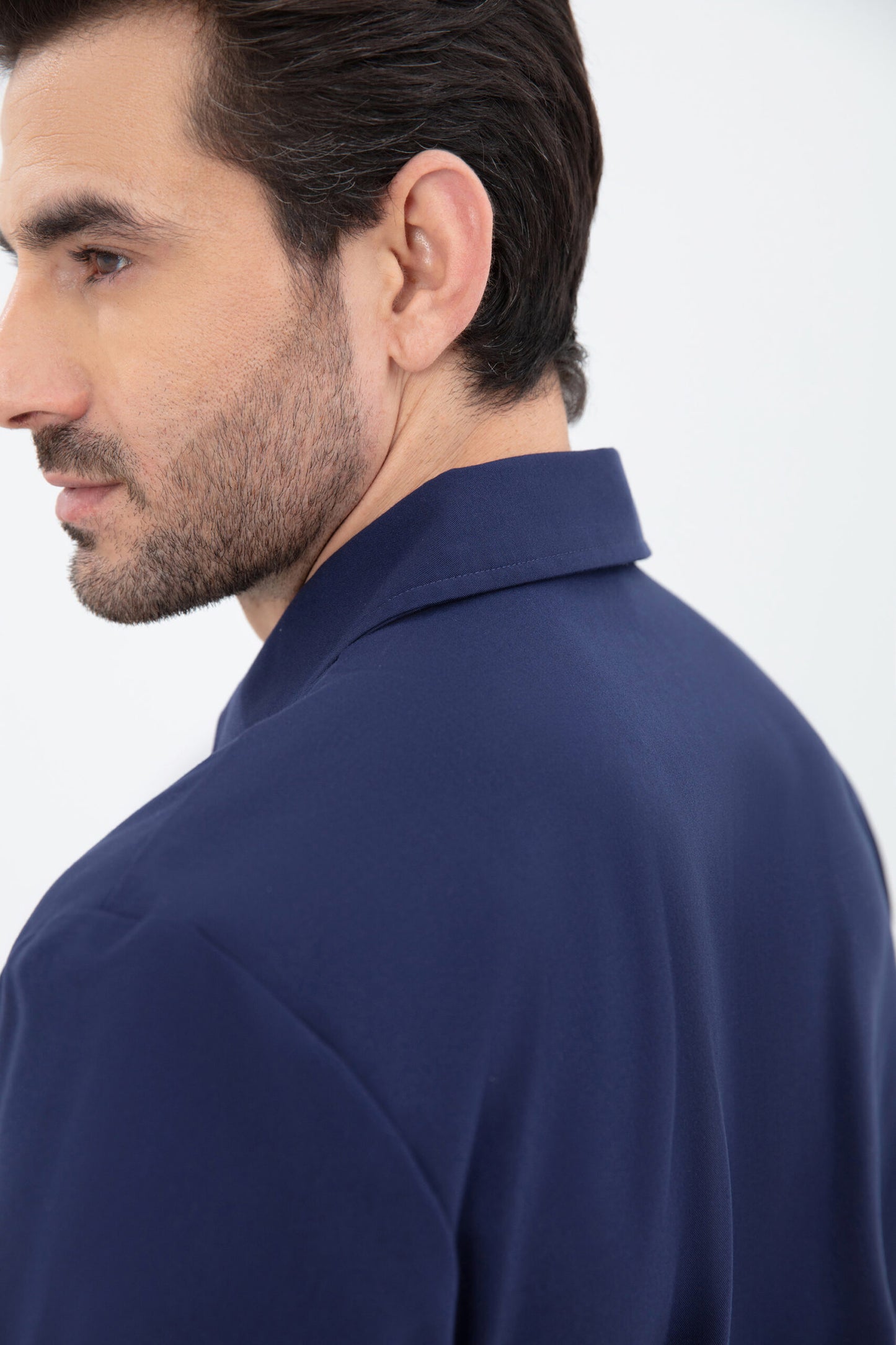 Kiro Zip Neck Polo Scrub Mens