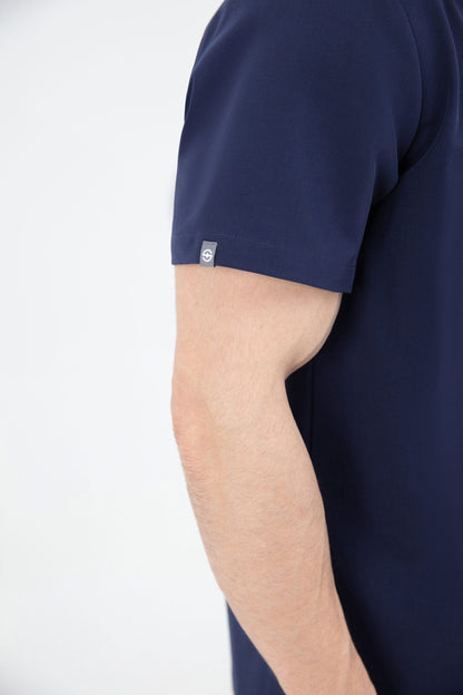 Aka V Neck One Pocket Scrub Mens