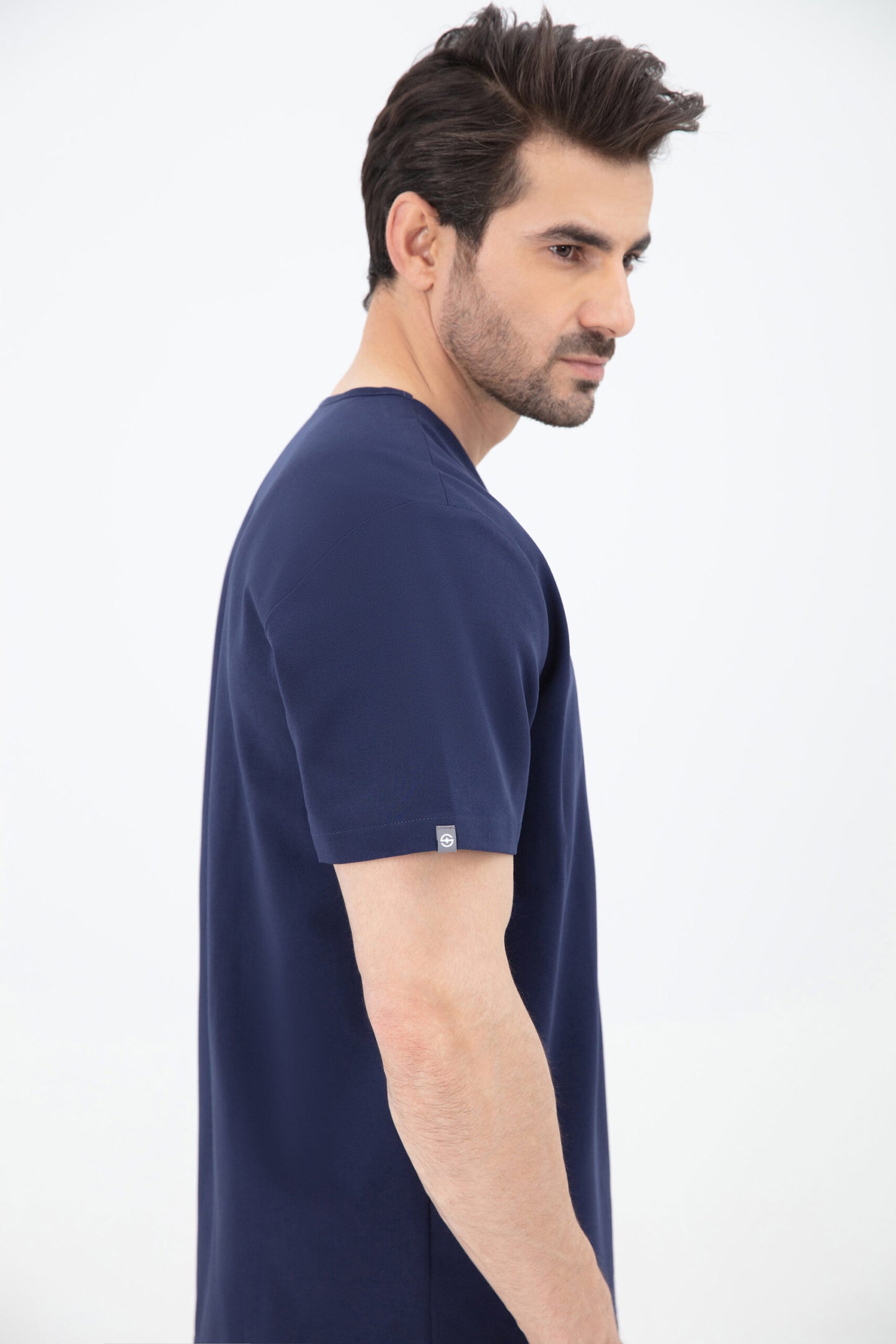 Aka V Neck One Pocket Scrub Mens