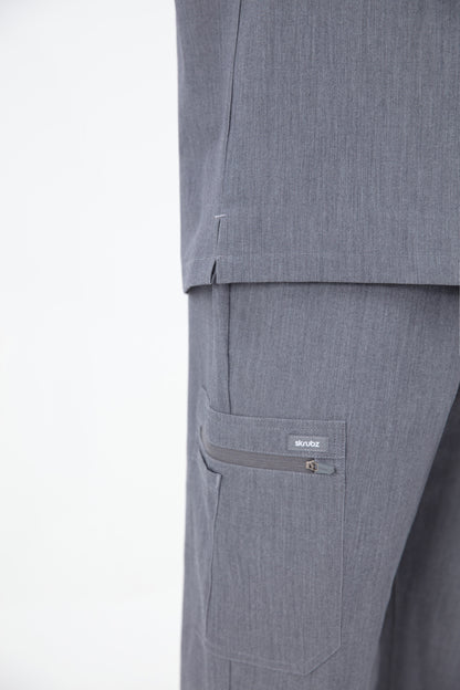 Aka V Neck One Pocket Scrub Mens