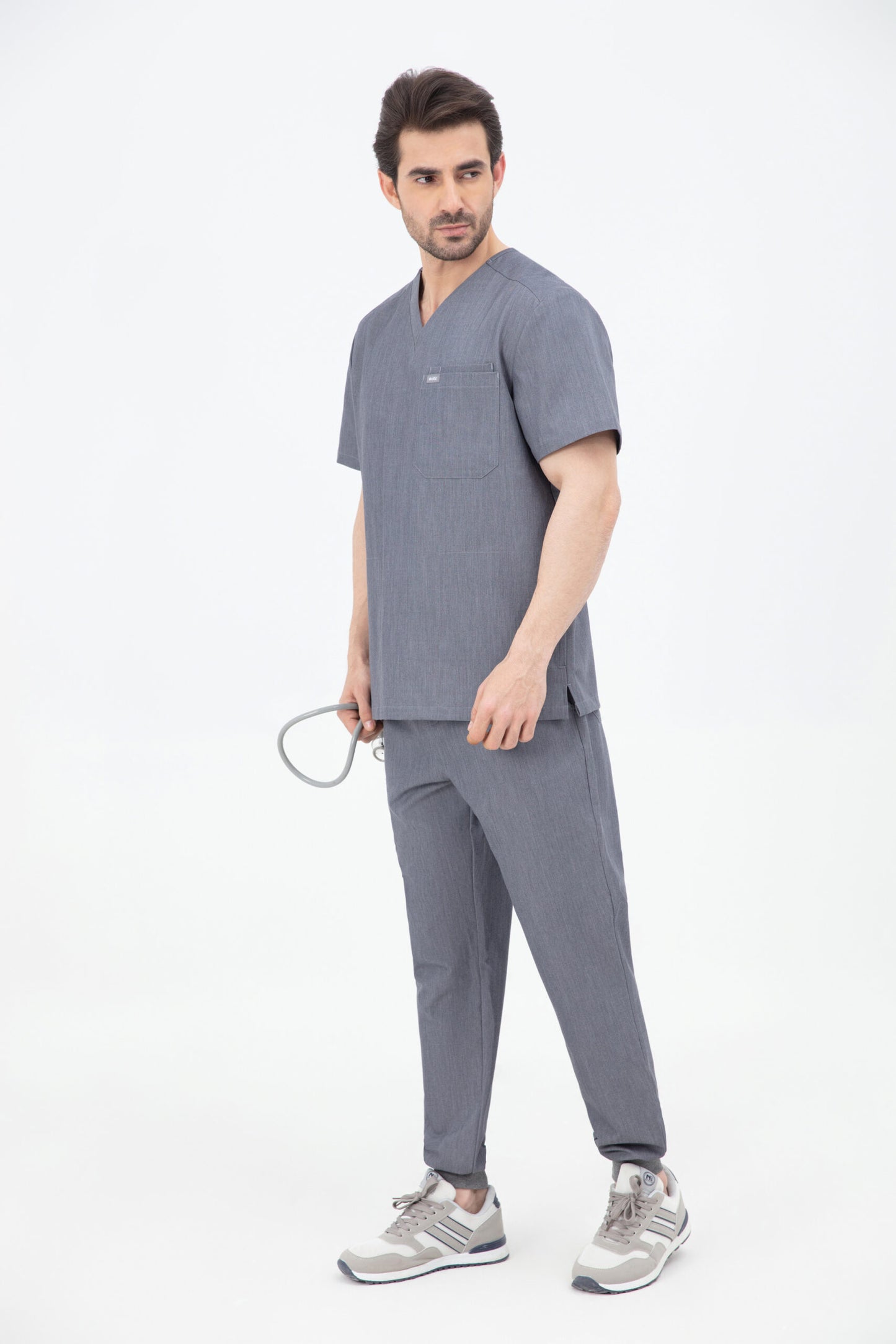 Kuro V Neck Four pockets Scrub With Invisible Side Pockets Mens