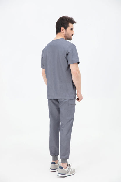 Kuro V Neck Four pockets Scrub With Invisible Side Pockets Mens