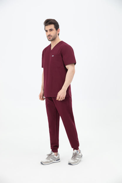 Kuro V Neck Four pockets Scrub With Invisible Side Pockets Mens