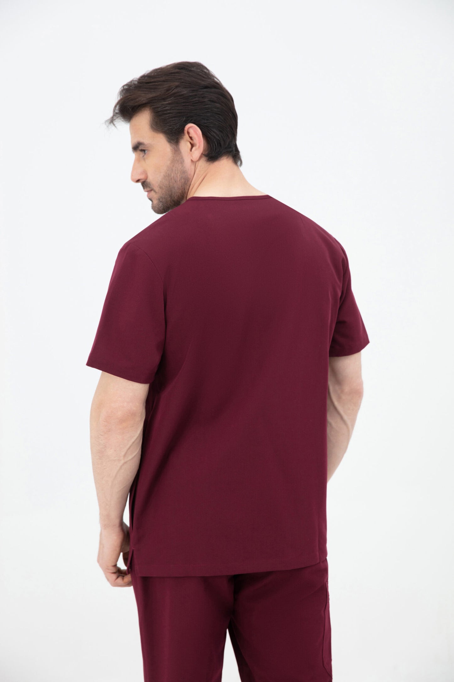 Kuro V Neck Four pockets Scrub With Invisible Side Pockets Mens