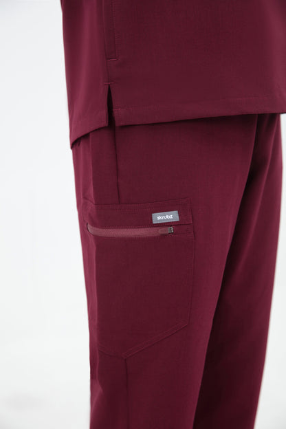 Kuro V Neck Four pockets Scrub With Invisible Side Pockets Mens