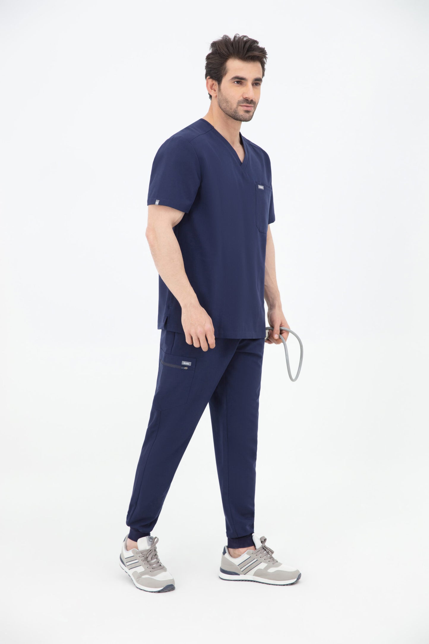 Kuro V Neck Four pockets Scrub With Invisible Side Pockets Mens