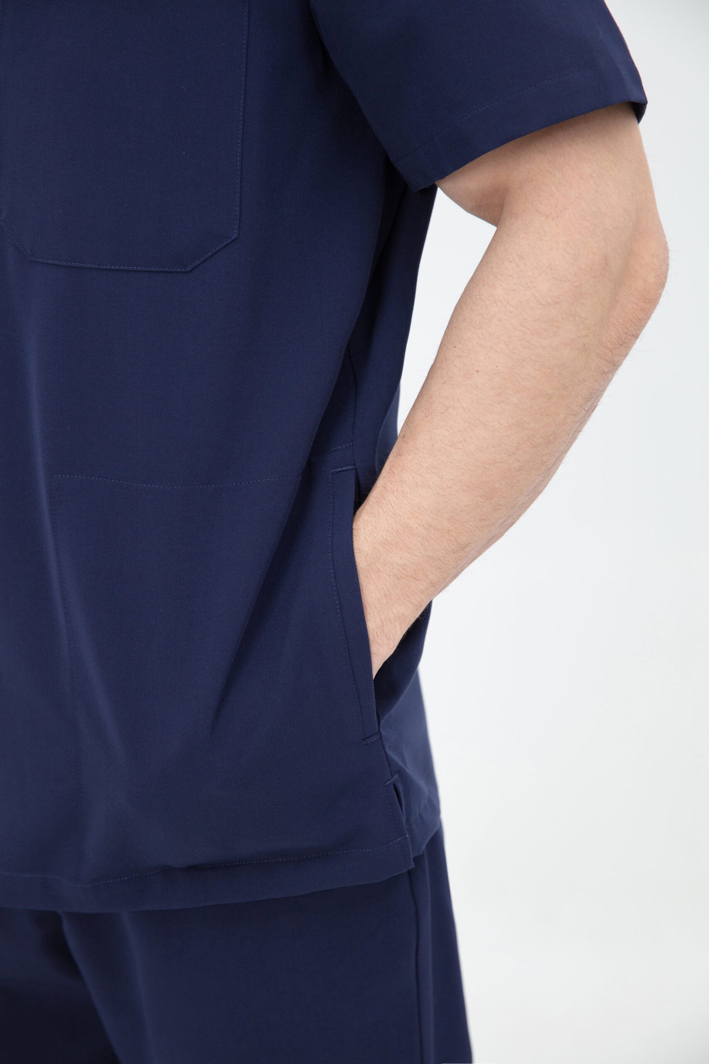Kuro V Neck Four pockets Scrub With Invisible Side Pockets Mens