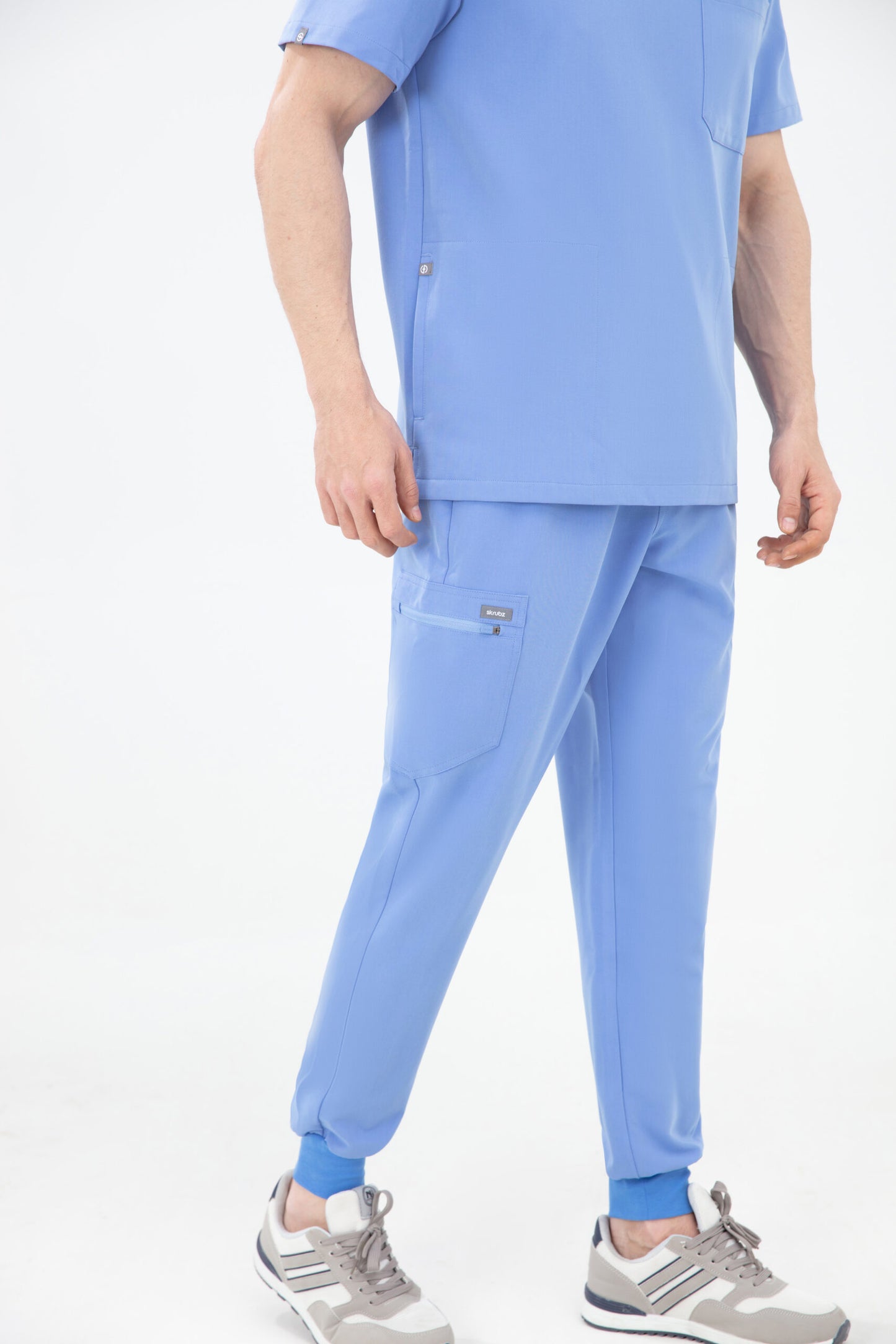 Kuro V Neck Four pockets Scrub With Invisible Side Pockets Mens