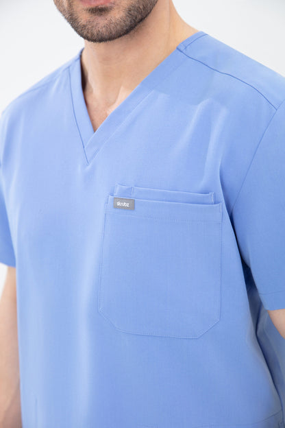 Kuro V Neck Four pockets Scrub With Invisible Side Pockets Mens