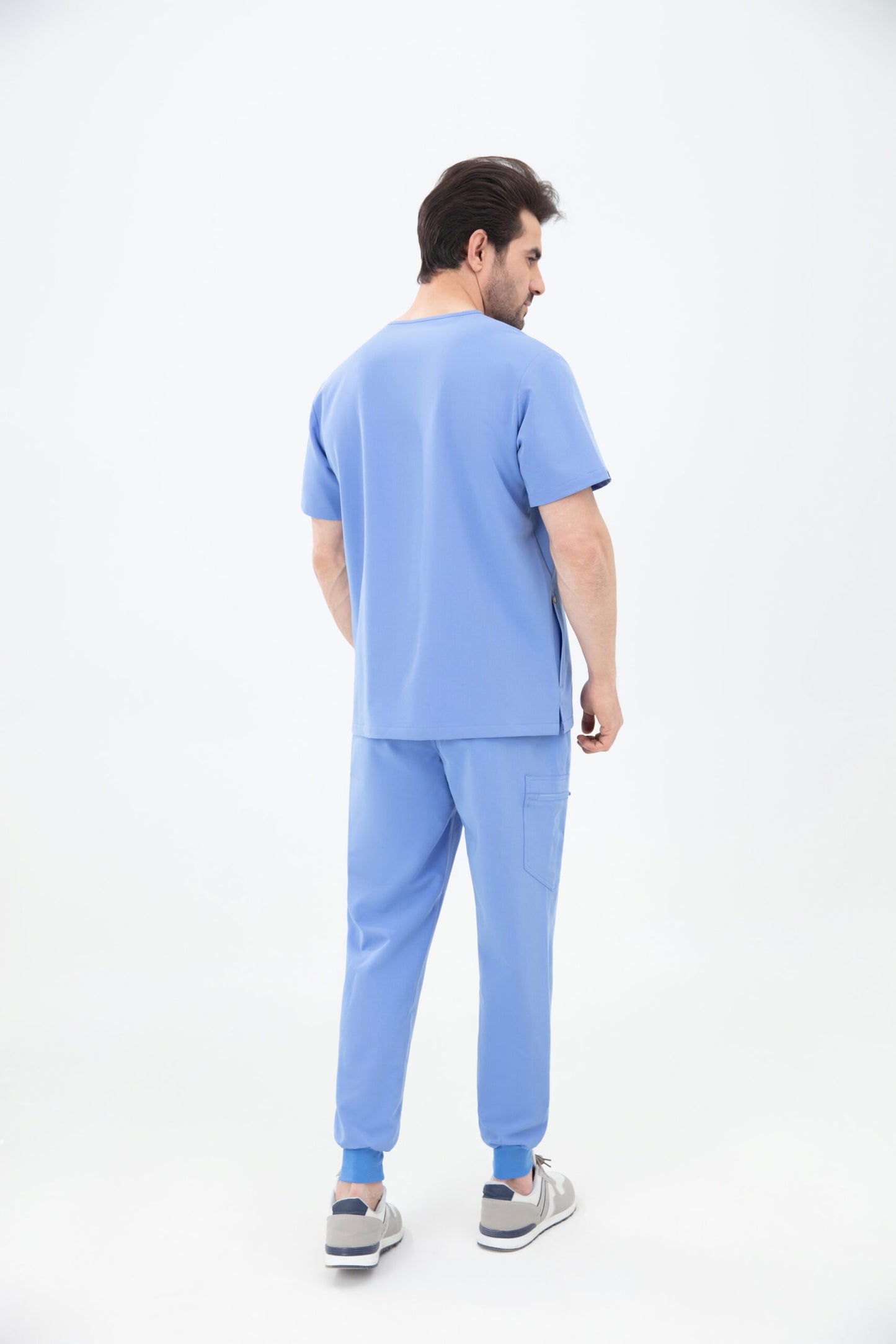 Kuro V Neck Four pockets Scrub With Invisible Side Pockets Mens