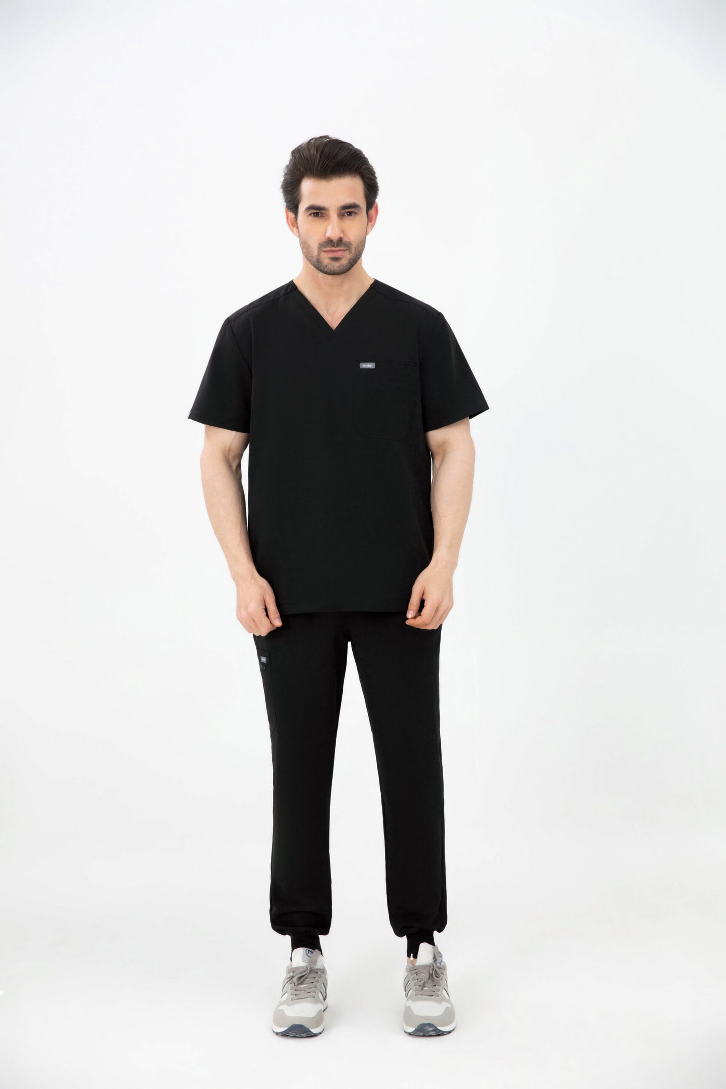 Kuro V Neck Four pockets Scrub With Invisible Side Pockets Mens