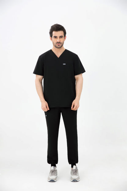 Kuro V Neck Four pockets Scrub With Invisible Side Pockets Mens