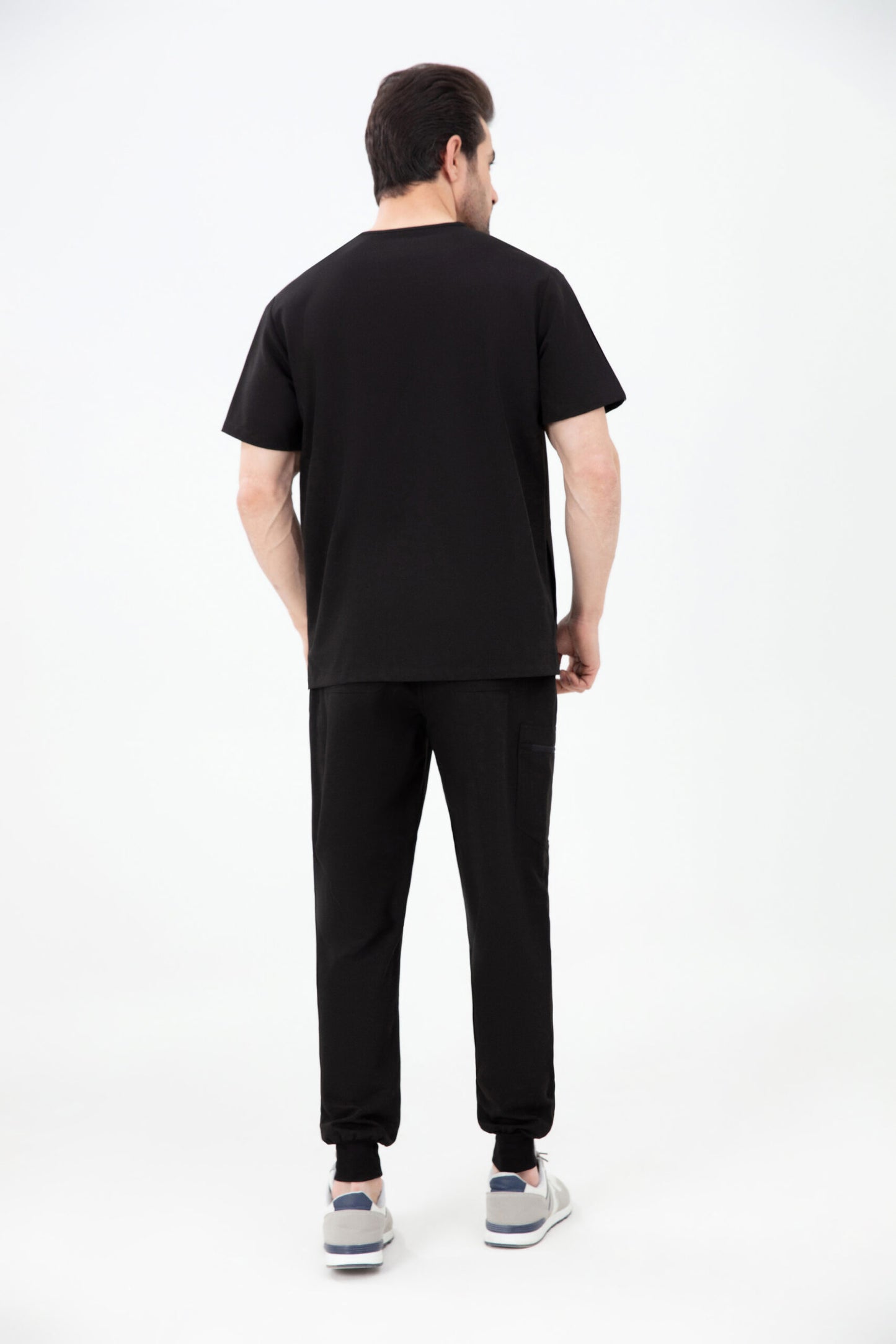 Kuro V Neck Four pockets Scrub With Invisible Side Pockets Mens