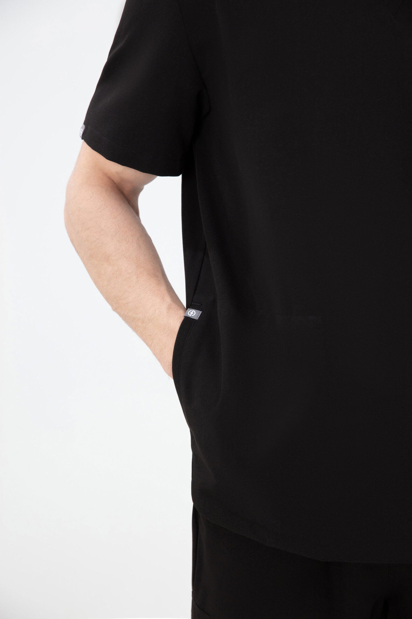 Kuro V Neck Four pockets Scrub With Invisible Side Pockets Mens