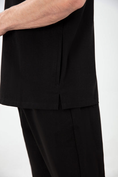 Kuro V Neck Four pockets Scrub With Invisible Side Pockets Mens
