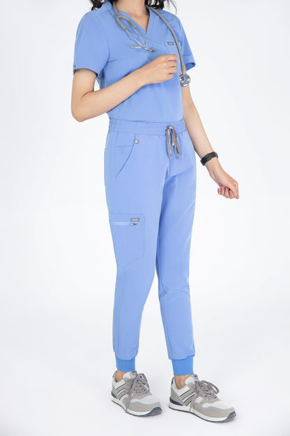 Roku 6 pocket Jogger Scrub Pants Womens