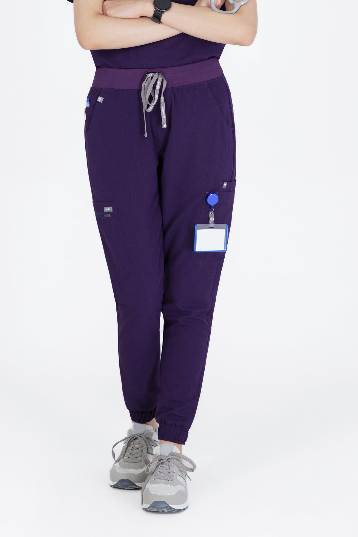 Shiro Yoga Waist 10 pocket Jogger Scrub Pants Womens