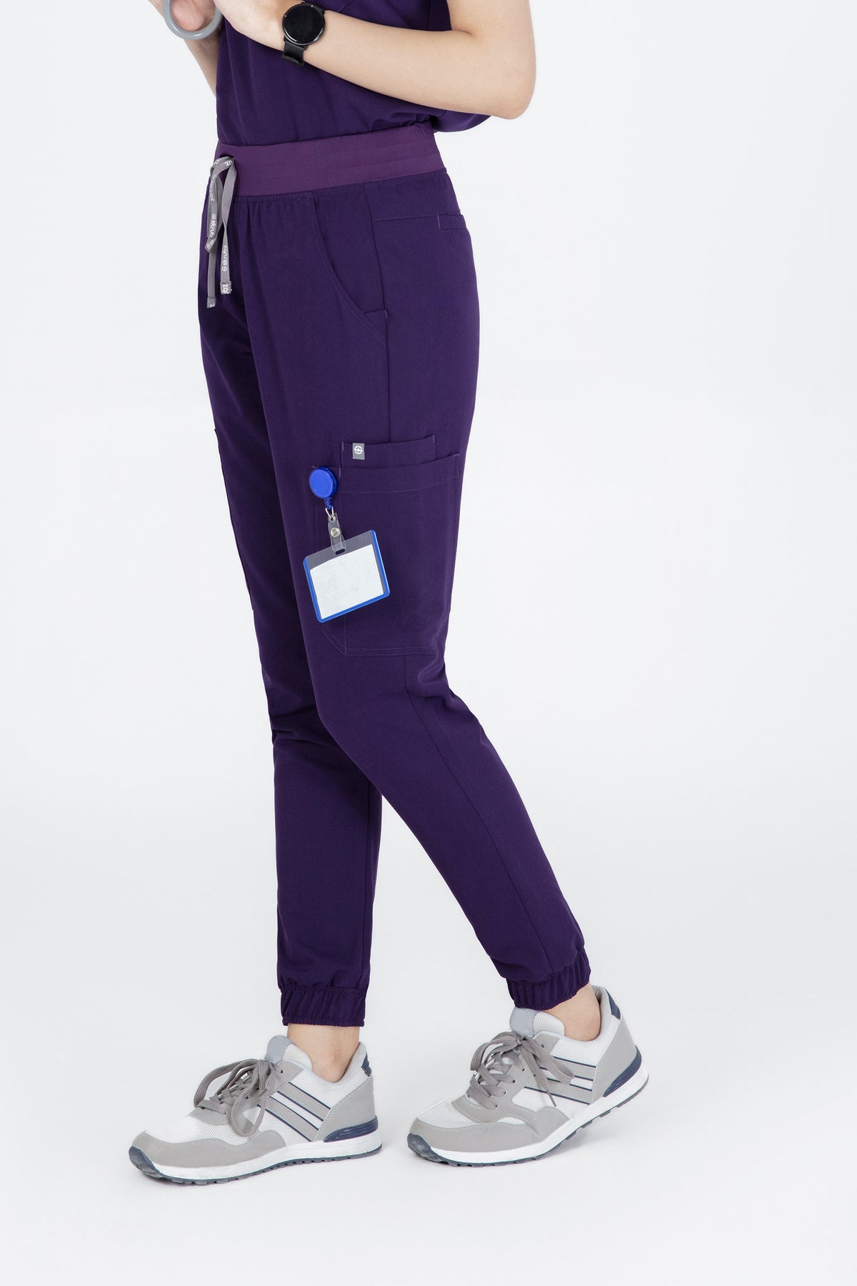 Shiro Yoga Waist 10 pocket Jogger Scrub Pants Womens