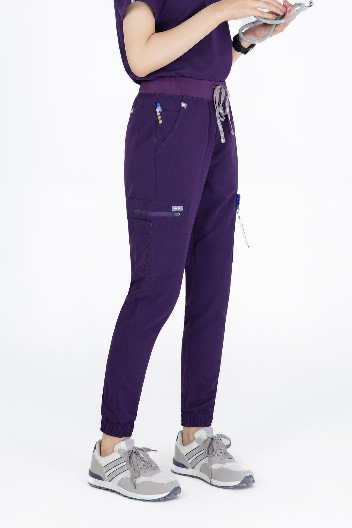 Shiro Yoga Waist 10 pocket Jogger Scrub Pants Womens