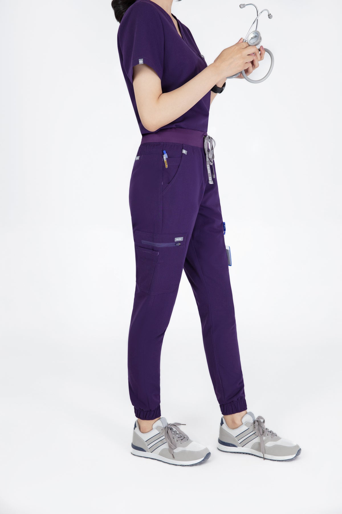Shiro Yoga Waist 10 pocket Jogger Scrub Pants Womens