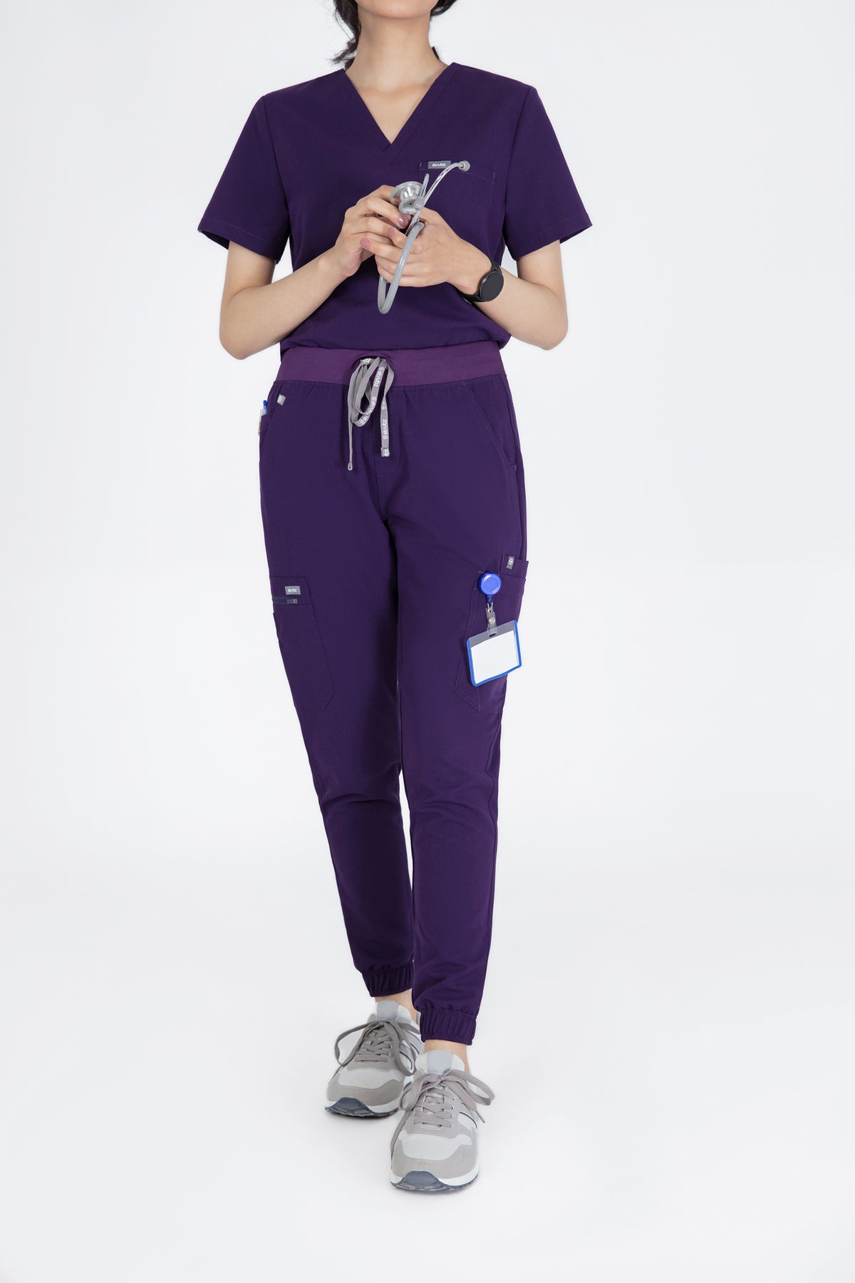 Shiro Yoga Waist 10 pocket Jogger Scrub Pants Womens