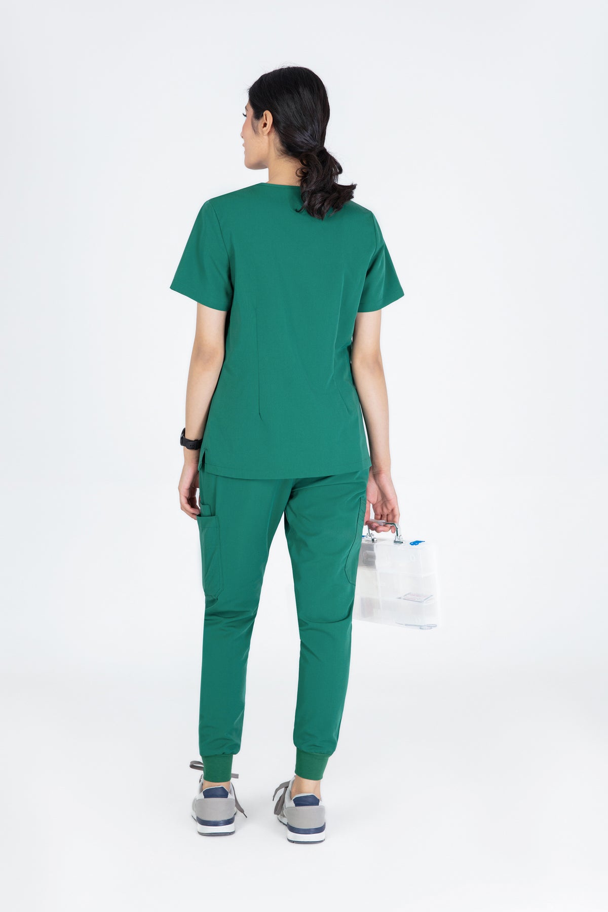 Aka V Neck One Pocket Scrub Womens