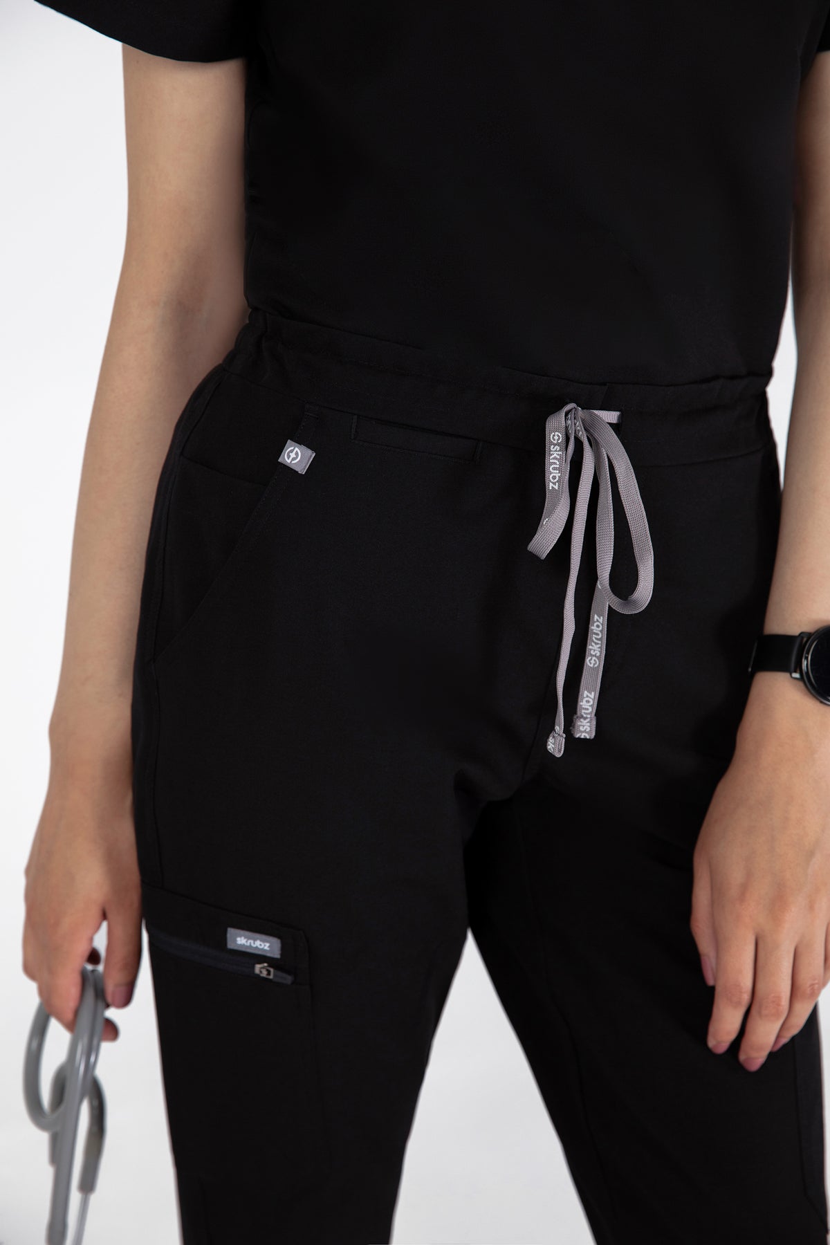 Hachi Cargo Scrub pants 9 Pockets Womens