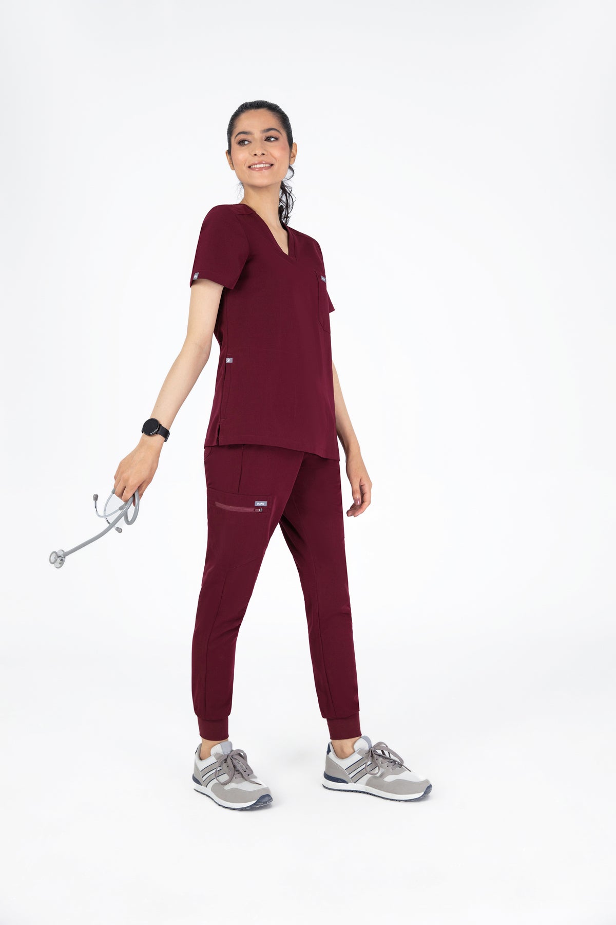 Roku 6 pocket Jogger Scrub Pants Womens