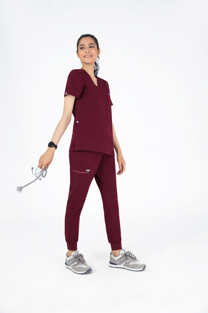 Roku 6 pocket Jogger Scrub Pants Womens