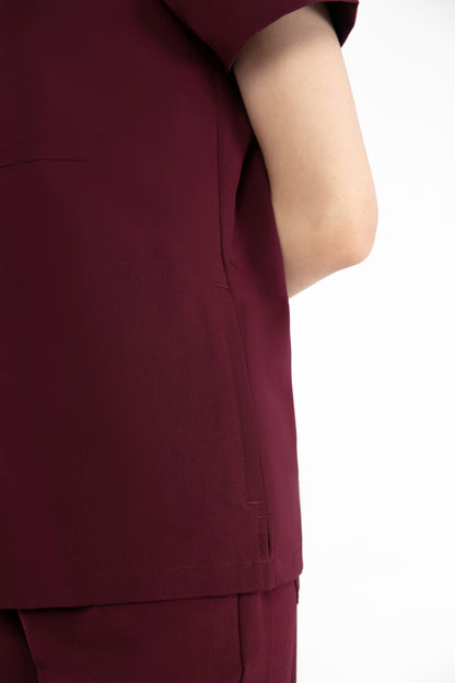 Kuro V Neck Four pockets Scrub With Invisible Side Pockets Women's