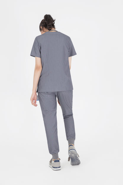 Kuro V Neck Four pockets Scrub With Invisible Side Pockets Women's