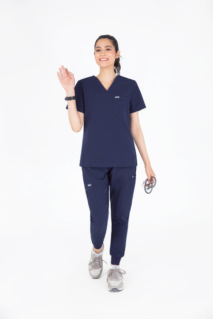 Aka V Neck One Pocket Scrub Womens