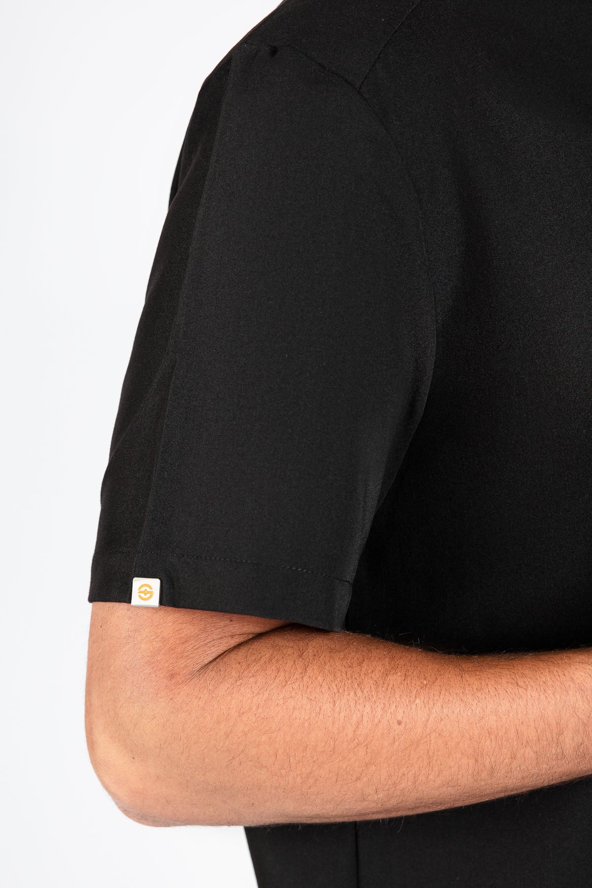 Tasca Men's V Neck Four pockets Scrub With Invisible Side Pockets