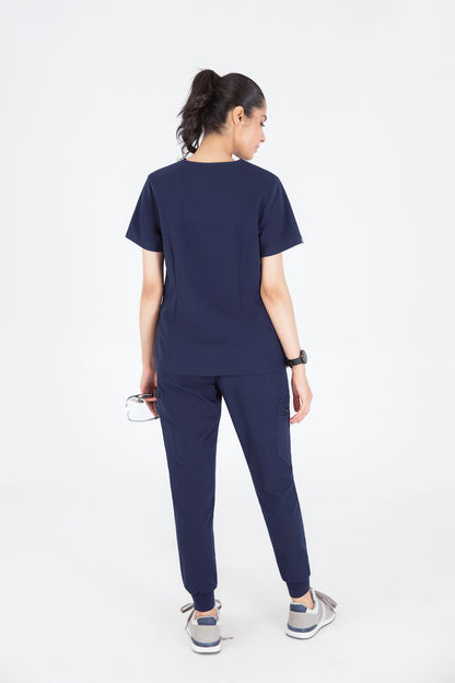 Aka V Neck One Pocket Scrub Womens